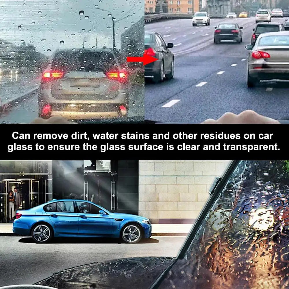 Nano Glass Cleaner Spray 120ml Hydrophobic Car Coating & Anti-Scratch Polish