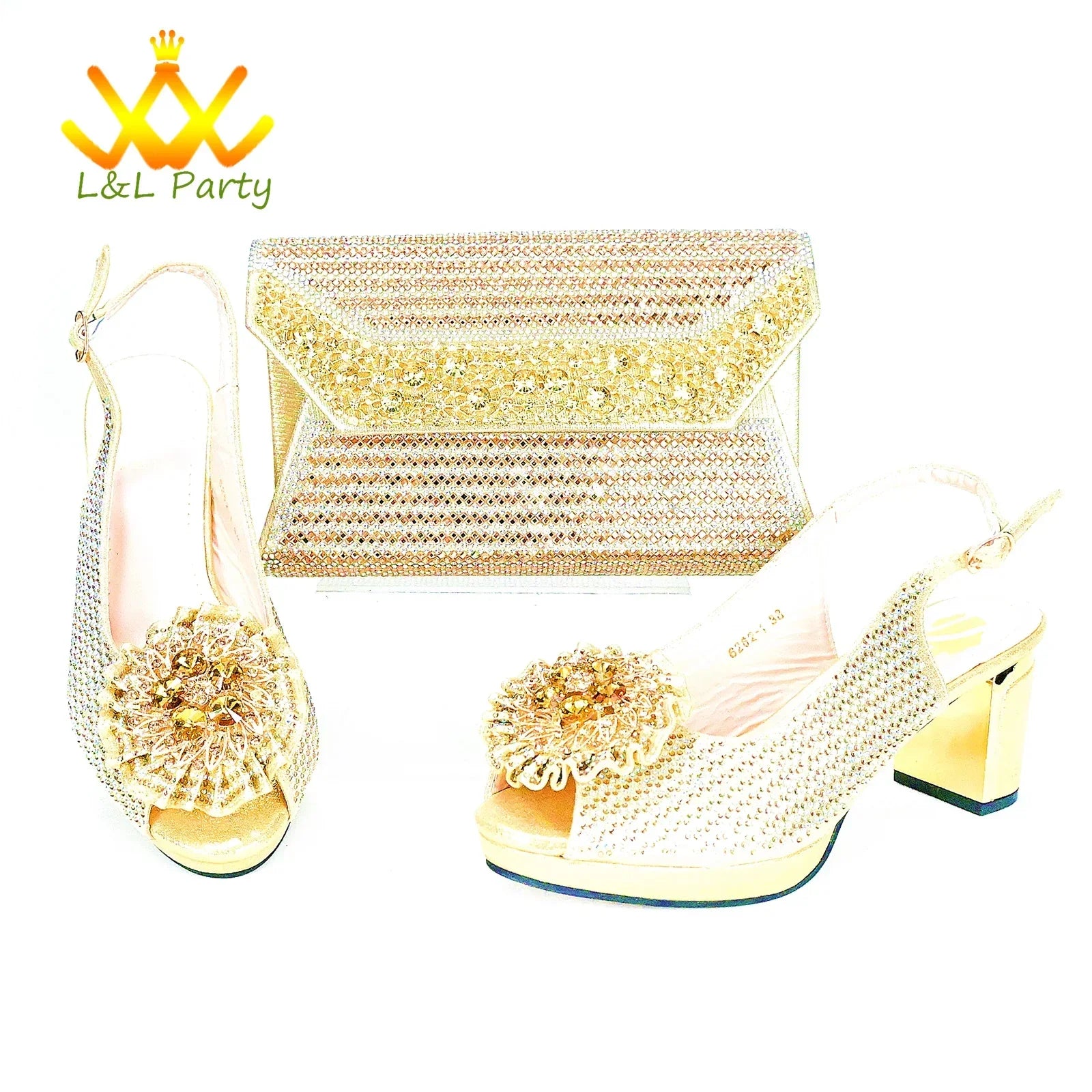 2025 Special New Arrivals Italian Women Shoes and Bag to Match in Green Color