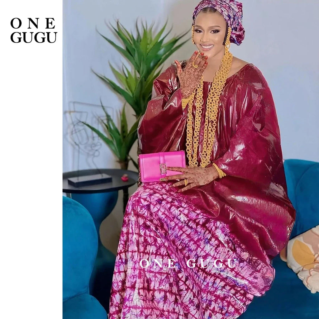 Mali Perfumed First Quality African Dashiki Basin Dress Nigerian Origianl Printing Bazin Riche Wedding Party Boubou Long Robe