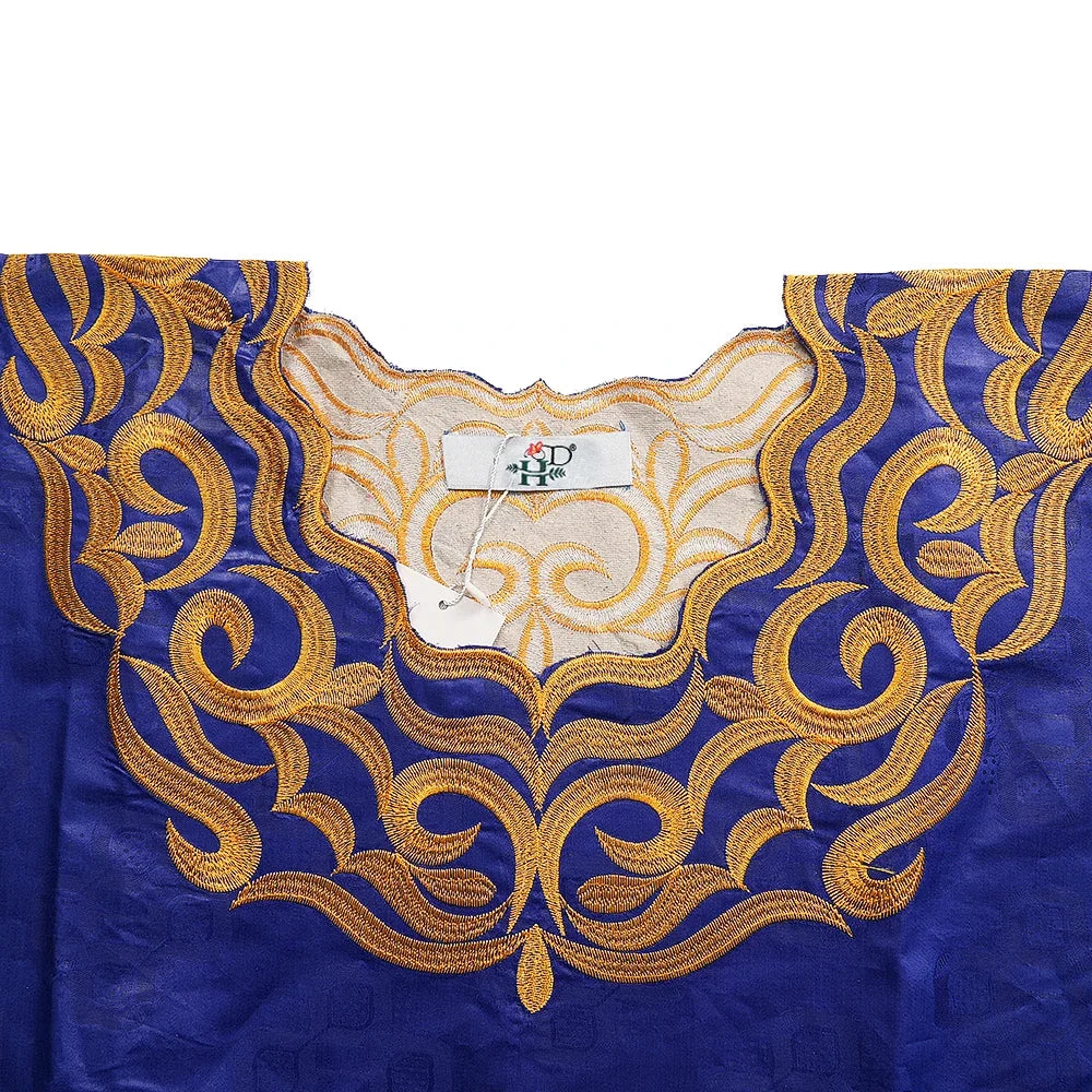 African Dresses for Women Dashiki Traditional Bazin Gown Ankara Embroidery Boubou Robe Nigeria Wedding Evening Party Dress