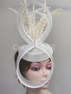 Ladies Royal Ascot Chapeau Cap Wedding Fascinator Hat Headpiece Women Church