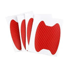 Car Door Handle Protection Film (4PCS)  Carbon Fiber Scratch Resistant Stickers