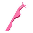 False Eyelash Tweezers Fake Eye Lash Applicator Eyelash Extension Curler Nipper Auxiliary Clip Clamp Makeup Forceps Tools supply