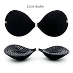 Thick Invisible Bra Thickened Chest Sticker Flat Chest Display Big Silicone Breast Sticker Bridal Wedding Dress 2.5CM/3.5CM/6CM