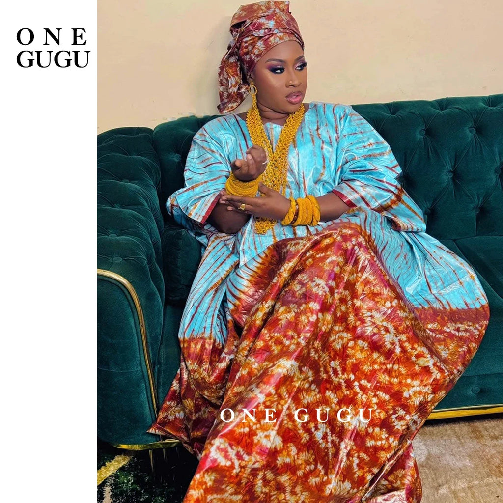 Mali Perfumed First Quality African Dashiki Basin Dress Nigerian Origianl Printing Bazin Riche Wedding Party Boubou Long Robe