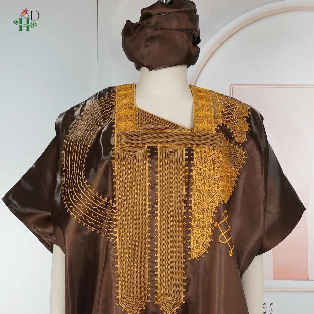 African dresses for women's dresses luxury elegant Embroidery traditional outfit