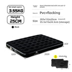 MOUNTAINHIKER 2025 Interior Air Mattress Glamping Mats PVC Inflatable Sleeping Mattress 1/3 Person Camping Bed Mat Built-in Pump