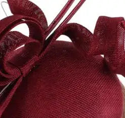 Yellow Fashion Hat Fedora Formal Dress Church Fascinators Hat Headband Party