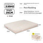 MOUNTAINHIKER 2025 Interior Air Mattress Glamping Mats PVC Inflatable Sleeping Mattress 1/3 Person Camping Bed Mat Built-in Pump