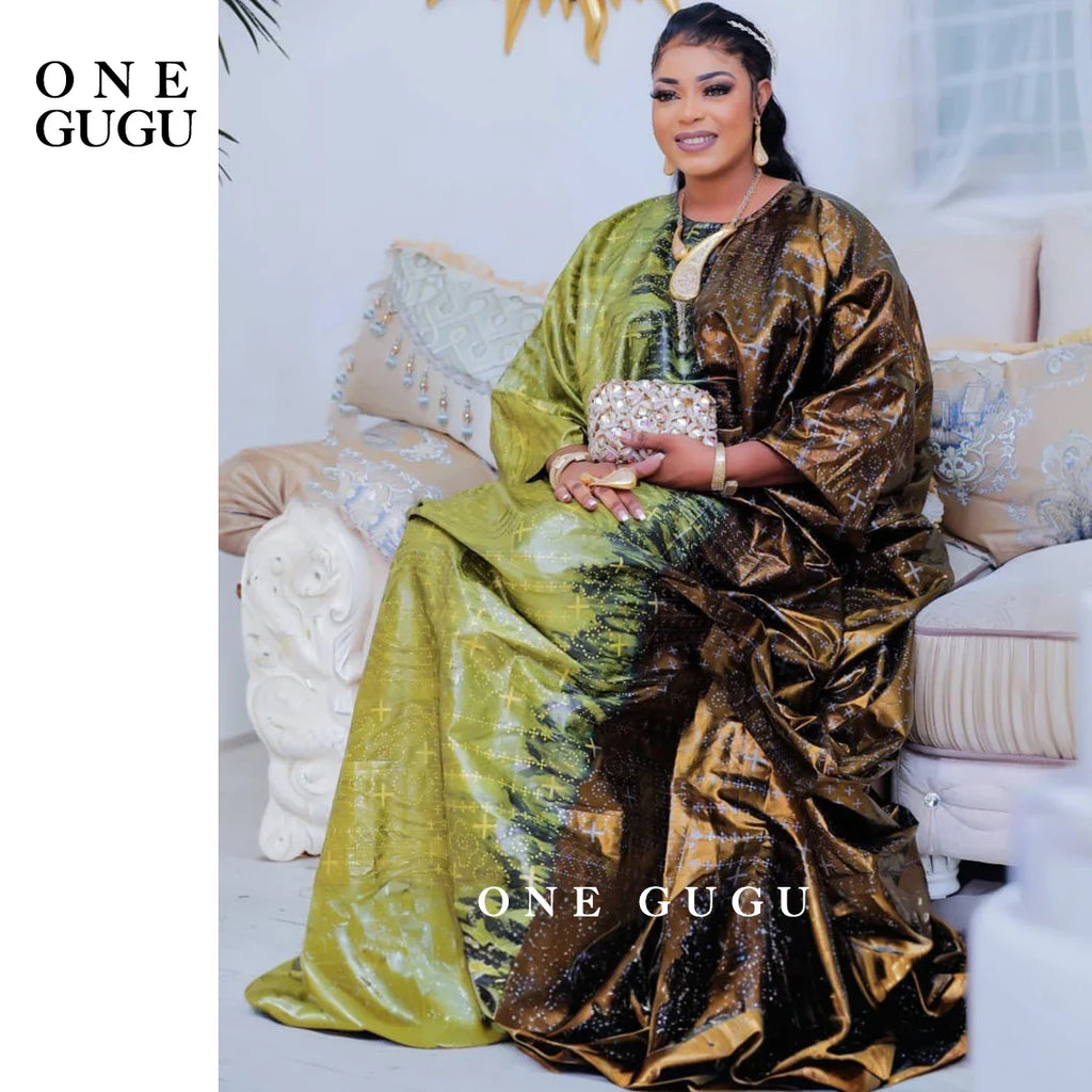 Mali Perfumed First Quality African Dashiki Basin Dress Nigerian Origianl Printing Bazin Riche Wedding Party Boubou Long Robe