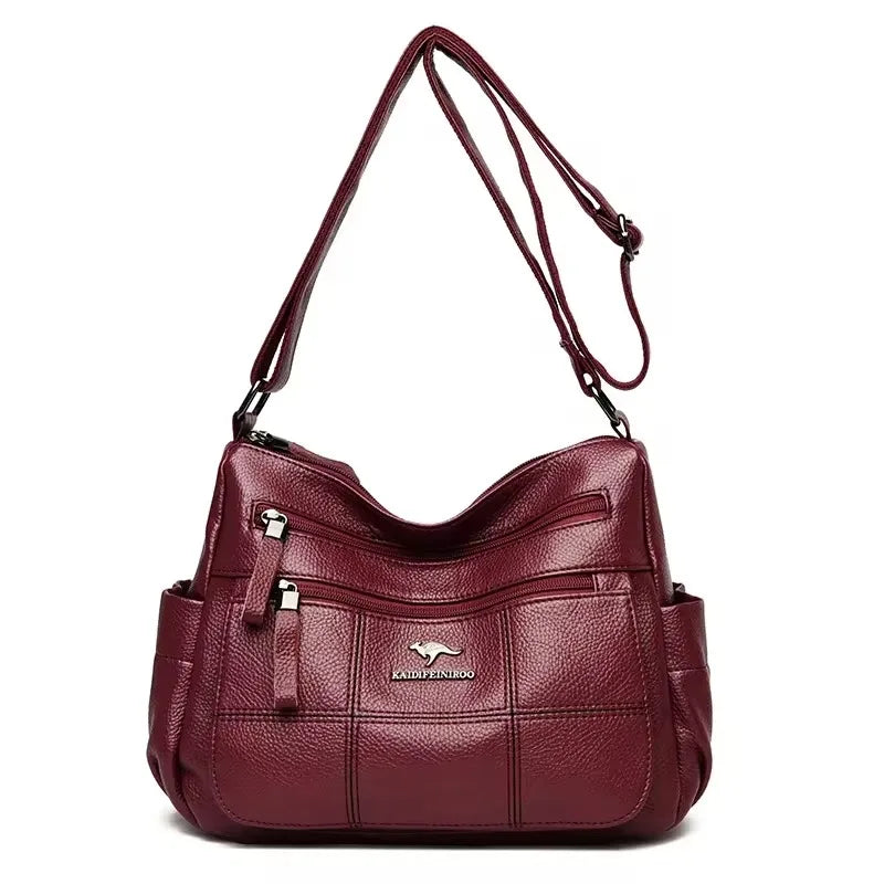 Genuine Brand PU Leather Sac Luxury Handbags Women Bags Designer Shoulder Crossbody Hand Bags for Women 2022 Purses and Handbags