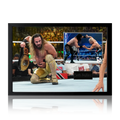 Seth Rollins Signed Image Iconic Frame (JSA)