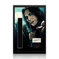 Alan Rickman Signed Professor Severus Snape Wand Display (ACOA)