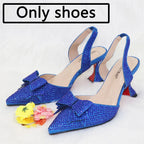 Women's Italian Shoes and Bag Set