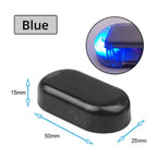 Solar Car Security Light LED Flashing Anti-Theft Warning Light (Dummy Alarm)