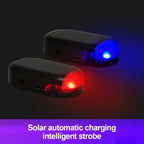 Solar Car Security Light LED Flashing Anti-Theft Warning Light (Dummy Alarm)