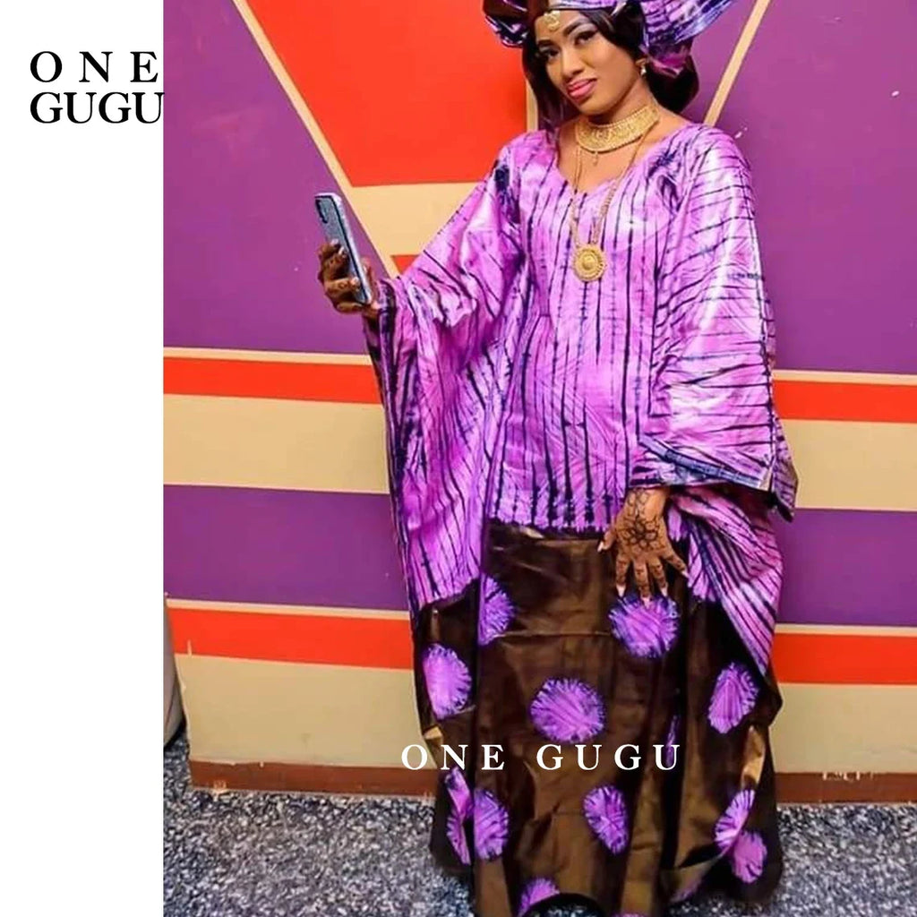 Perfumed First Quality African Dashiki Basin Dress Unique Cuff Design Nigerian Print Bazin RicheWedding Party Boubou Robe