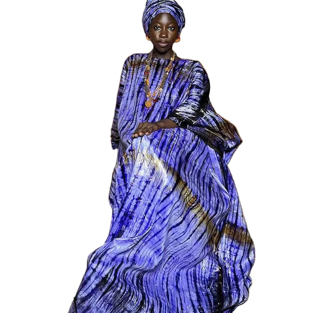 African Dresses For Women Wedding Bride Party Plus Size Traditional Print Riche