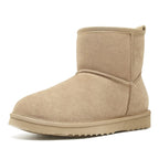 Women's Comfy Suede Plush Winter Warm Snow Boots