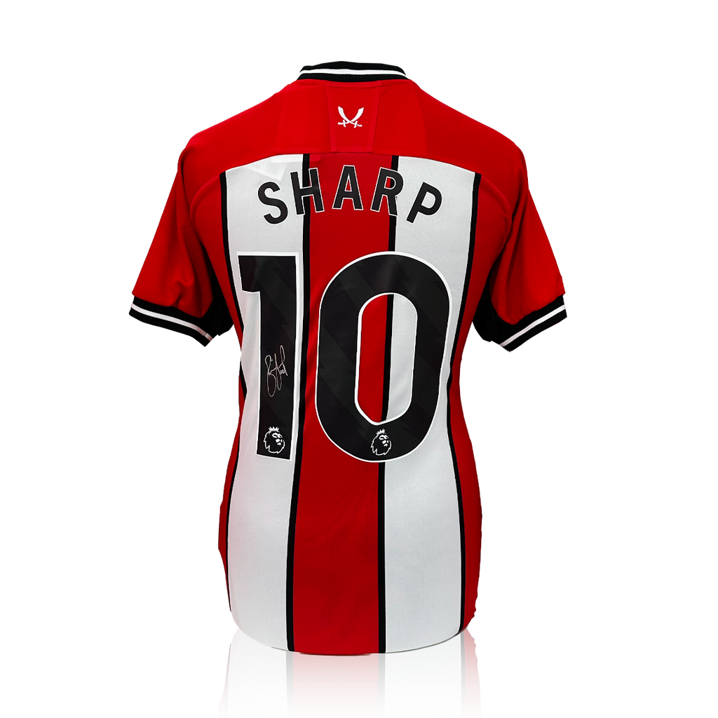 Billy Sharp Signed Sheffield United 23/24 Shirt