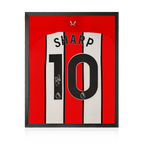 Billy Sharp Signed Sheffield United 23/24 Shirt Compact Display