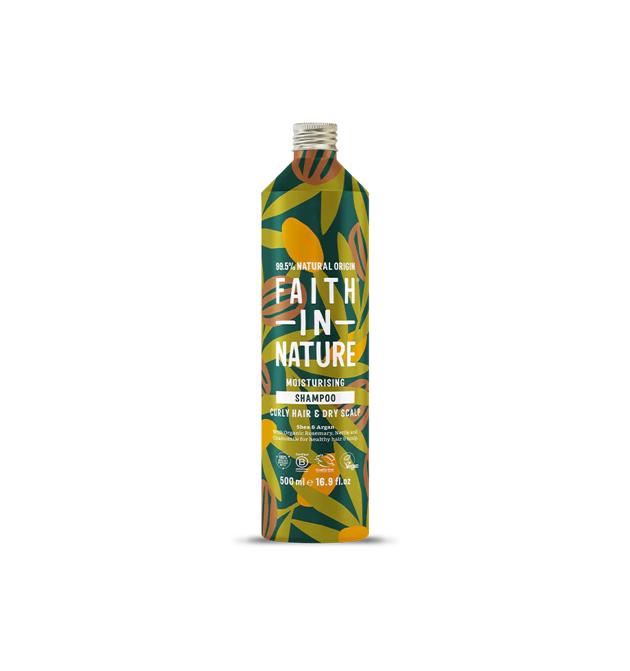Faith In Nature Shea & Argan Shampoo (Alu-Flasche) - 500ml