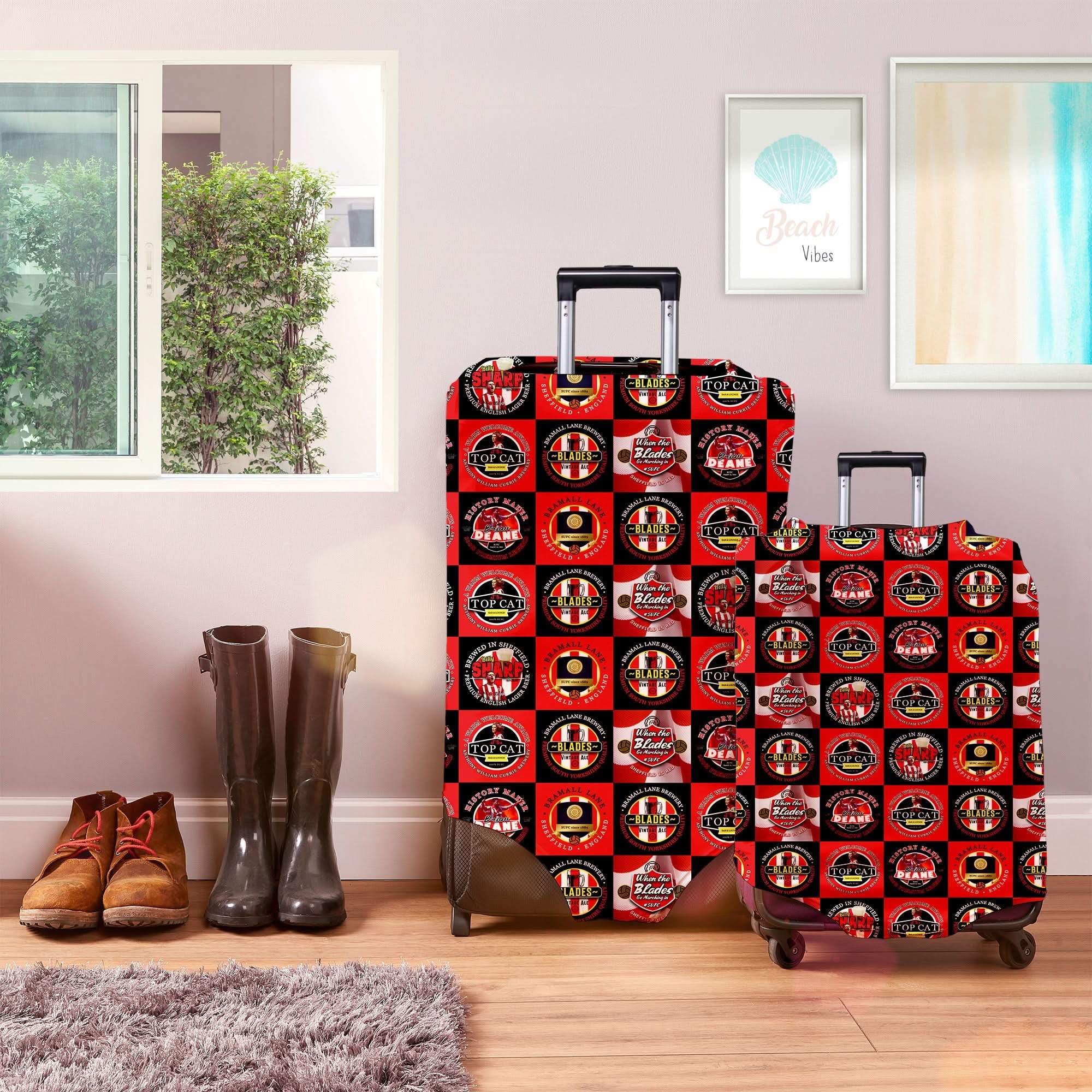Sheffield - Football Legends - Luggage Cover - 3 Sizes