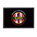 Sheffield  Blades  - Football Legends - Door Mat -60cm X 40cm