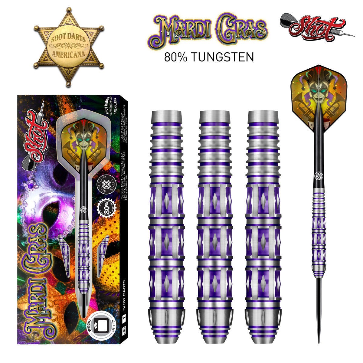 Shot Americana Mardi Grass 80%