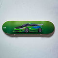 F and F inspired Mitsubishi Eclipse Skate Deck Wall Art