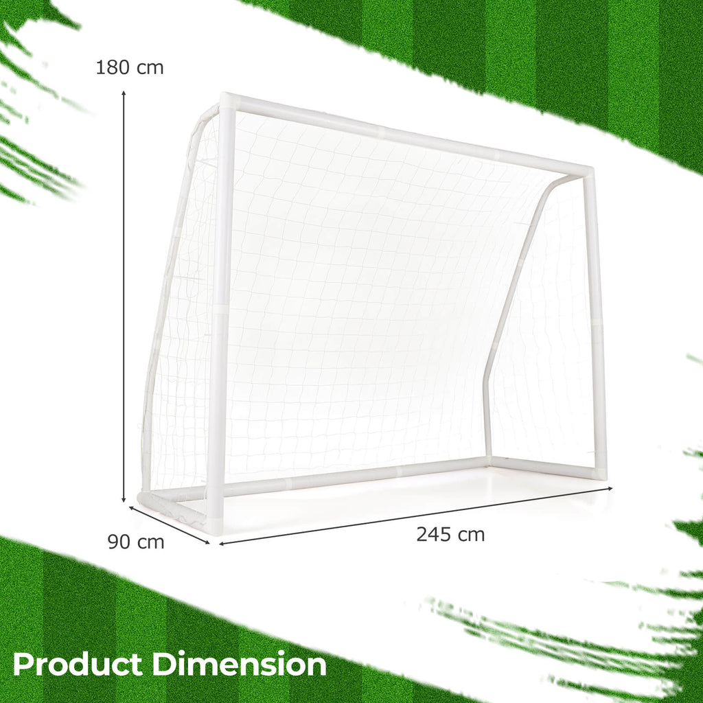 Adjustable Soccer Goal Football Training Equipment with 5 Soccer Training Cones