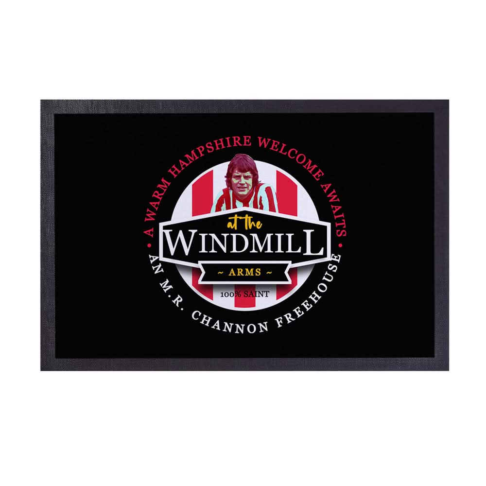 Soton Channon  - Football Legends - Door Mat -60cm X 40cm