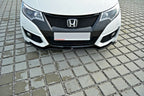 Maxton Design - FRONT SPLITTER HONDA CIVIC MK9 FACELIFT 2014-2017