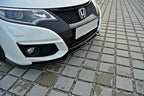 Maxton Design - FRONT SPLITTER HONDA CIVIC MK9 FACELIFT 2014-2017