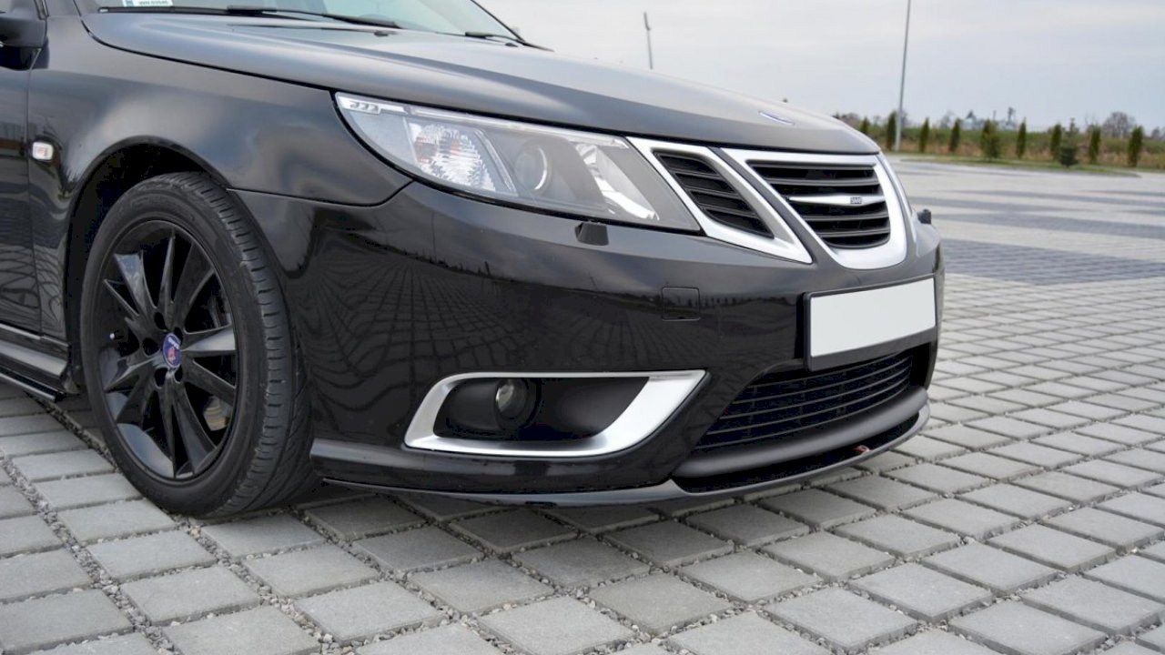 Maxton Design - FRONT SPLITTER SAAB 9-3 AERO MK2 FACELIFT (2007-11)