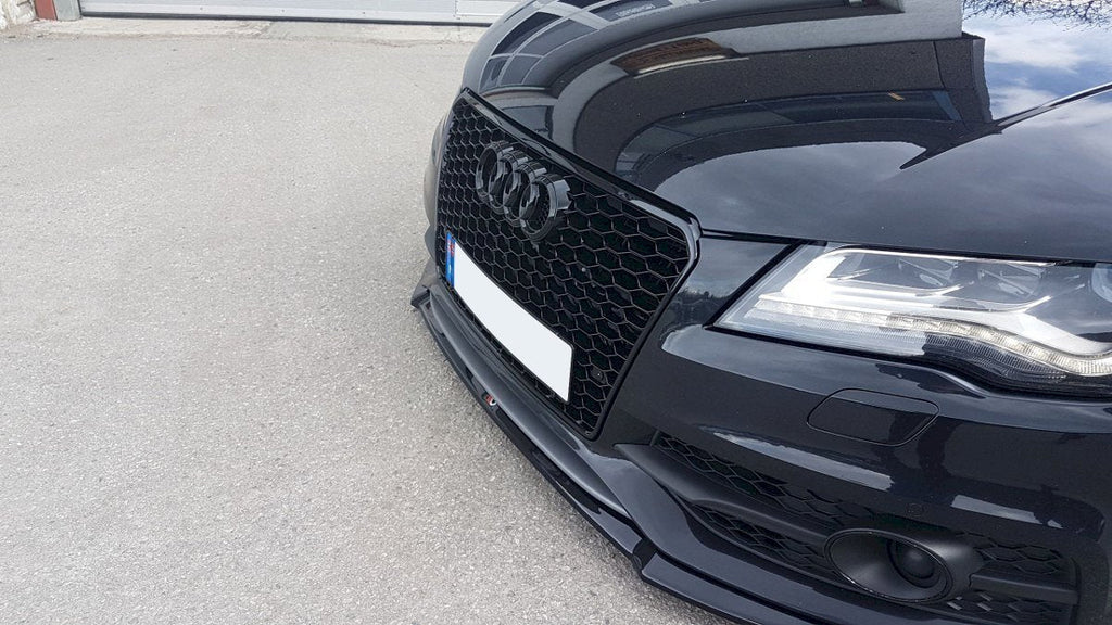 Maxton Design - FRONT SPLITTER V.1 AUDI S7 / A7 S-LINE C7 (2010-2014)