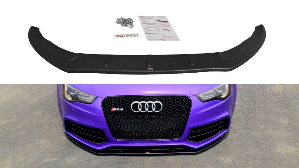 Maxton Design - FRONT SPLITTER AUDI RS5 8T / 8T FL