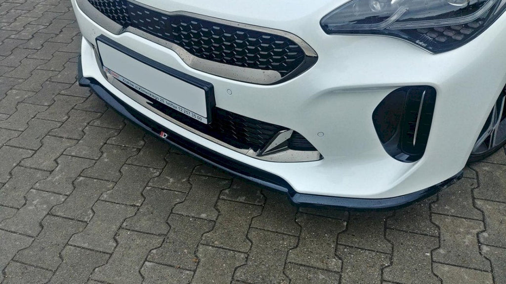 Maxton Design - FRONT SPLITTER V.1 KIA STINGER GT (2017-2023)