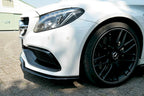 Maxton Design - FRONT SPLITTER V.1 MERCEDES C 205 63 AMG COUPE (2016-2018)