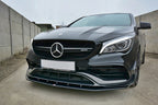 Maxton Design - FRONT SPLITTER V.1 MERCEDES CLA 45 AMG C117 (FACELIFT) (2017-UP)