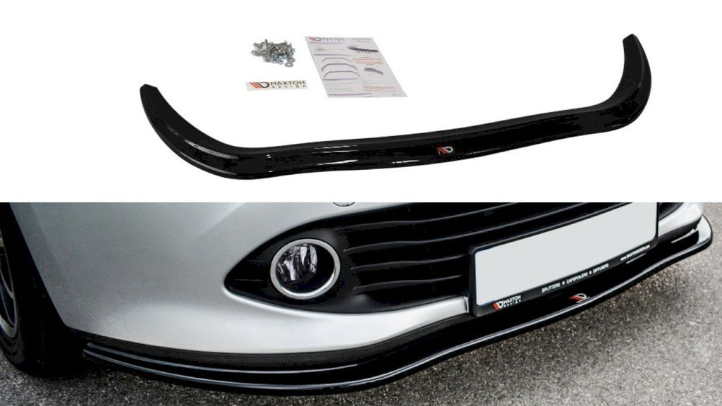Maxton Design - FRONT SPLITTER RENAULT CLIO MK4 STANDARD (2012-2016)