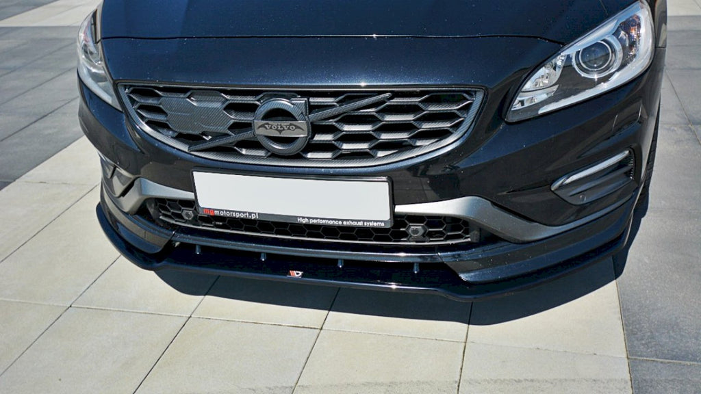 Maxton Design - FRONT SPLITTER V.1 VOLVO V60 POLESTAR FACELIFT