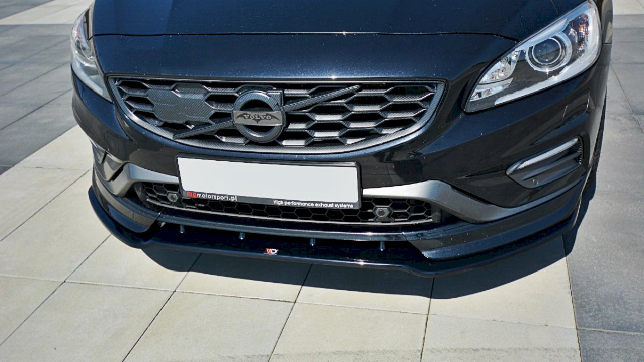 Maxton Design - FRONT SPLITTER V.1 VOLVO V60 POLESTAR FACELIFT