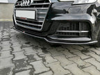 Maxton Design - FRONT SPLITTER V.2 AUDI S3 / A3 S-LINE 8V FACELIFT SEDAN (2016-2020)