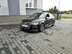 Maxton Design - FRONT SPLITTER V.2 AUDI S3 / A3 S-LINE 8V FACELIFT SEDAN (2016-2020)