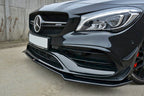 Maxton Design - FRONT SPLITTER V.2 MERCEDES CLA 45 AMG C117 (FACELIFT) (2017-UP)