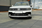 Maxton Design - FRONT SPLITTER V.1 VW TIGUAN MK 2 R-LINE