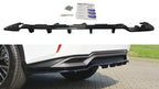 Maxton Design - CENTRAL REAR SPLITTER LEXUS RX MK4 H (WITH VERTICAL BARS)