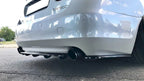 Maxton Design - CENTRAL REAR SPLITTER LEXUS GS 300 MK3 FACELIFT (WITH VERTICAL BARS)
