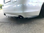 Maxton Design - CENTRAL REAR SPLITTER LEXUS GS 300 MK3 FACELIFT (WITH VERTICAL BARS)